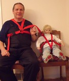 photo showing the GIZO Harness in the sitting side by side position